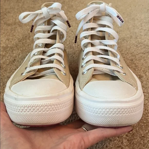 Converse All Star Canvas Platform High Sneakers - Picture 3 of 7